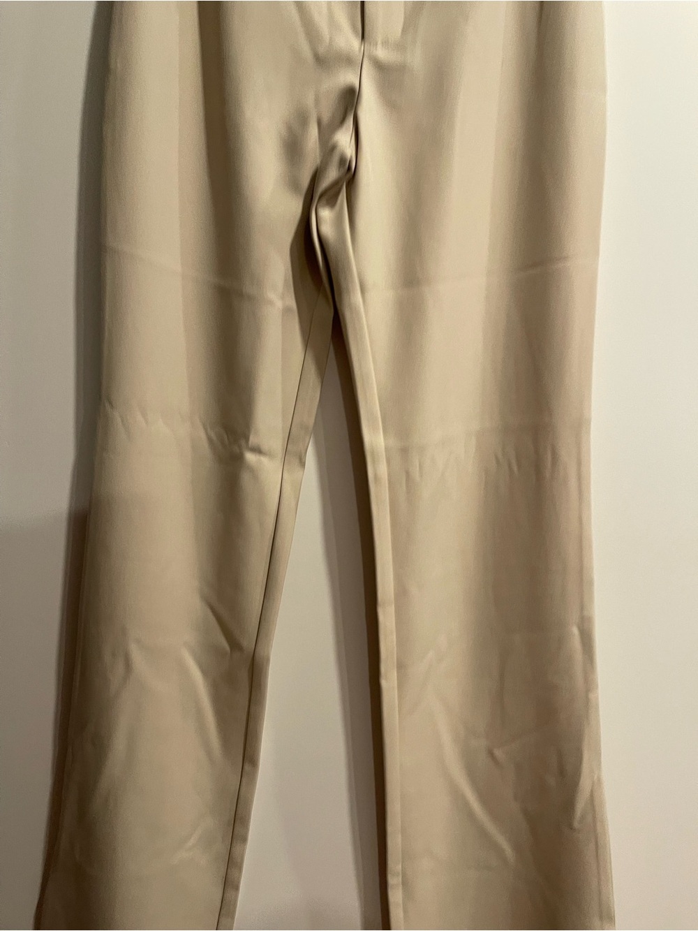 Women's Cream Flare Dress Pants prettylittlething NWT - Picture 16 of 16